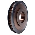 B B Manufacturing 44-8P12-1610, Timing Pulley, Cast Iron, Black Oxide,  44-8P12-1610